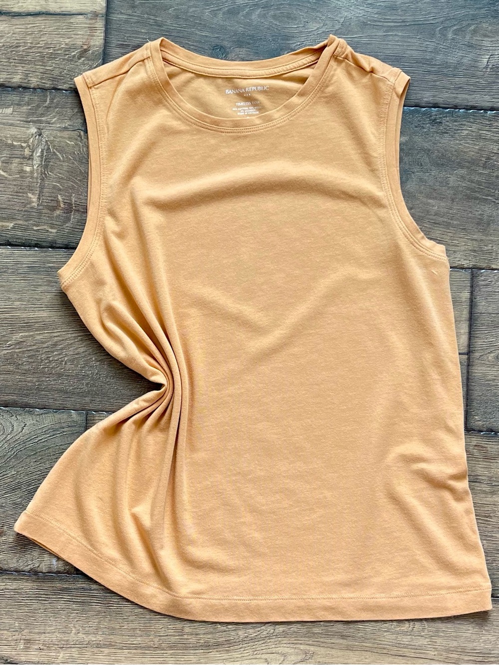 Banana Republic Sleeveless Top in Light Orang
